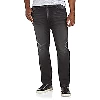 True Nation by DXL Big and Tall Athletic-Fit Jeans, Cool Blue