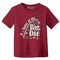 Brother of The Big One Shirt Fishing Family Birthday Party Toddler Boy T-Shirt