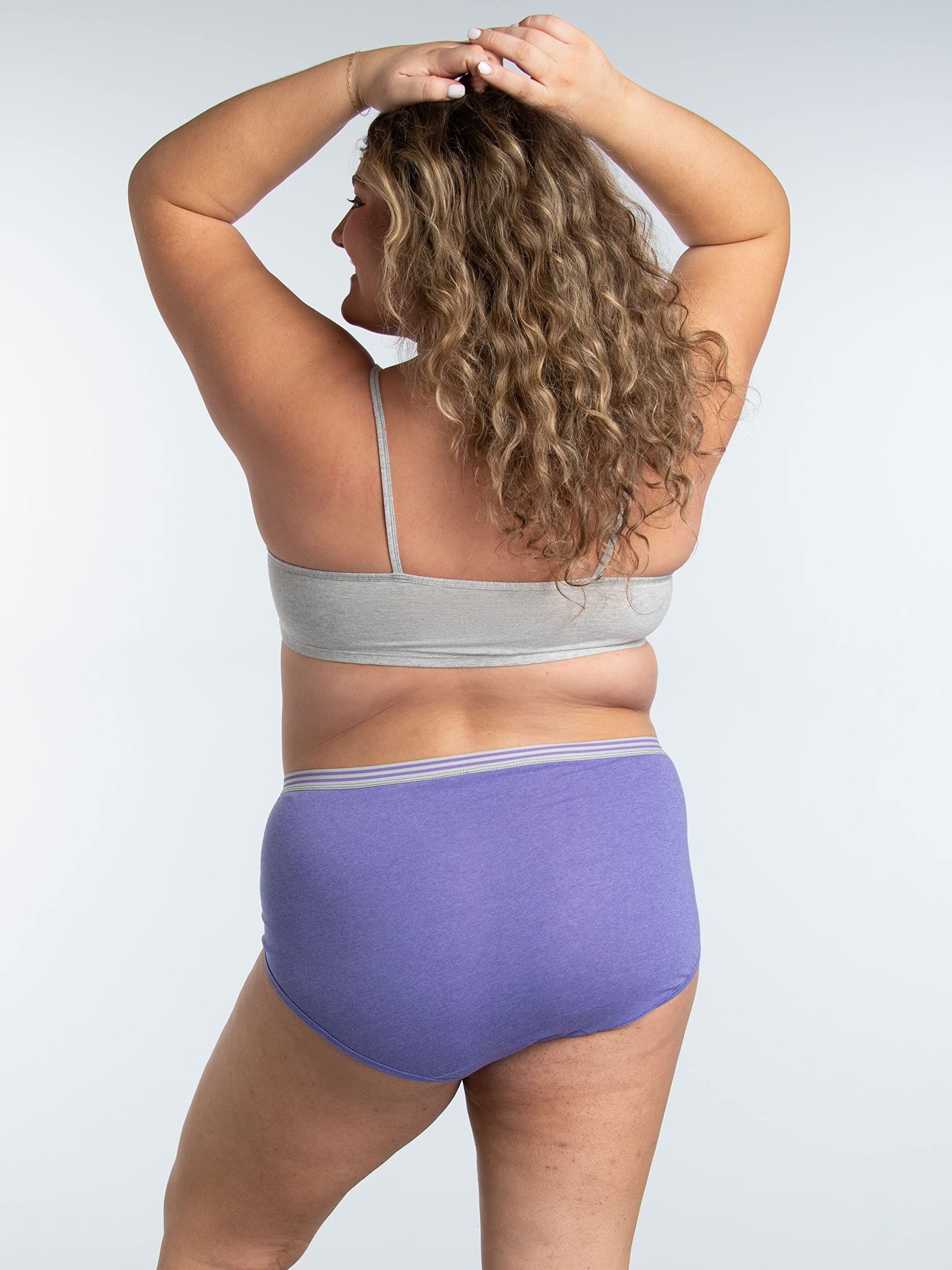 Women's Eversoft Cotton Brief Underwear, Tag Free & Breathable, Available  In Plus Size