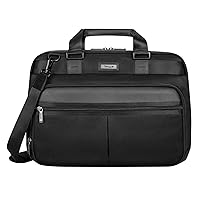 Mobile Elite Laptop Bag for 15.6-inch Laptops, TSA Checkpoint-Friendly Design, Messenger Bag for Men /Women, Computer Bag & Laptop Case for Mac/PC/Dell/Lenovo/HP, Black (TBT045US)