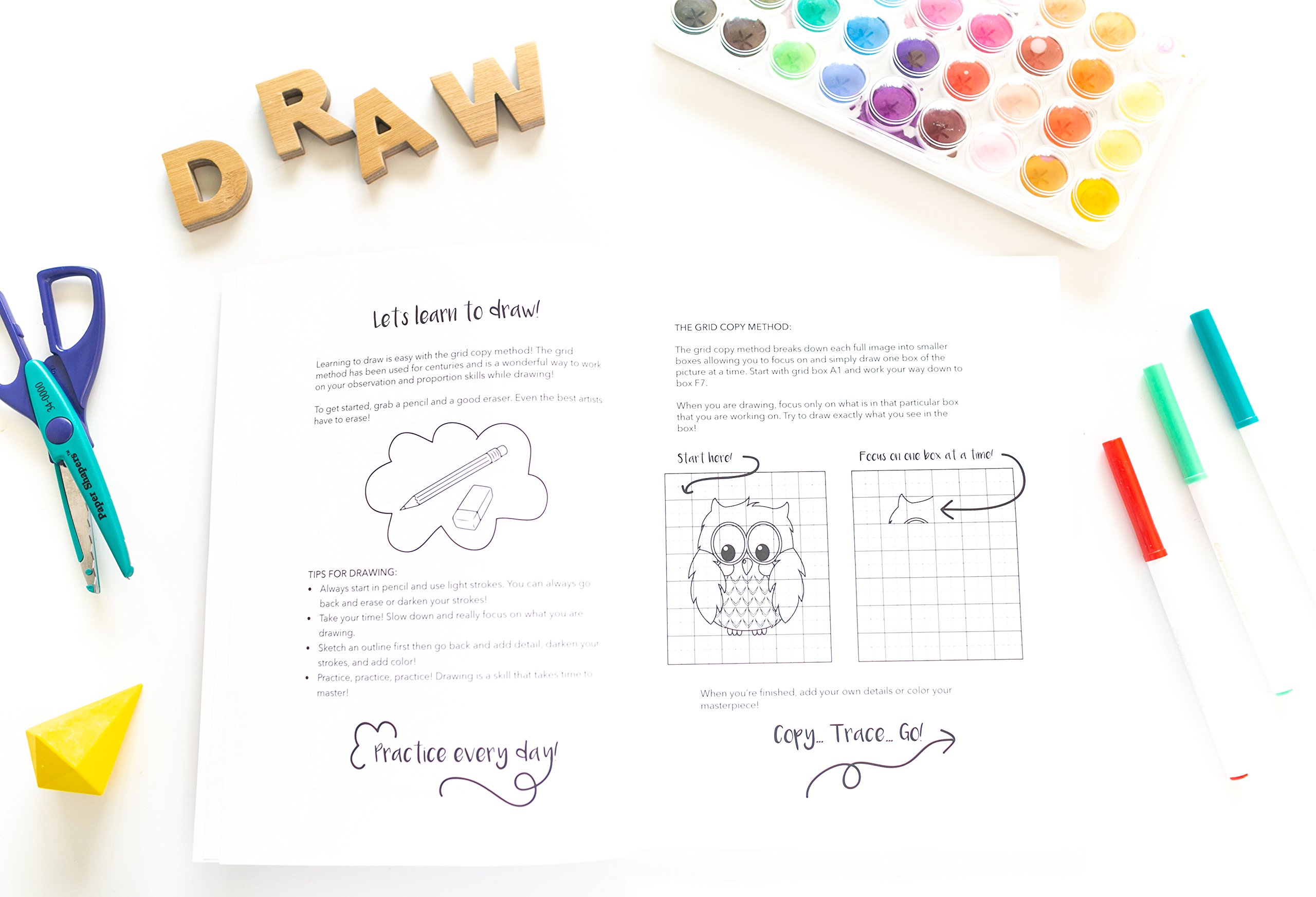 How to Draw Unicorns, Mermaids and Other Magical Friends: A Step-by-Step Drawing and Activity Book for Kids to Learn to Draw Cute Stuff