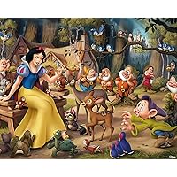 Ceaco - Disney Princess - Snow White's Delight - 1000 Oversized Piece Jigsaw Puzzle