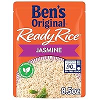 Ready Rice Jasmine Rice, Easy Dinner Side, 8.5 OZ Pouch (Pack of 6)