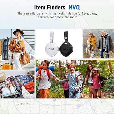 Key Finder, Bluetooth Tracker Locator Pairs with Apple Find My, Item Finder  for Keys,Wallet,Pets,Bag,Backpack and Suitcase, 400ft Range Smart Tracker