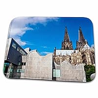 3dRose Cologne Cathedral, Ludwig museum, Cologne, Germany - EU10... - Dish Drying Mats (ddm-137264-1)