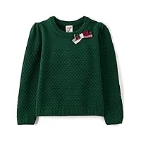 Gymboree,and Toddler Long Sleeve Sweaters,Silver Snowflake,12