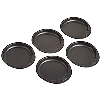 Easy Layers 5-Piece Layer Cake Pan Set, 6-Inch, Steel