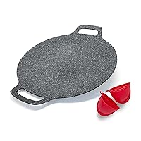 Korean style BBQ Grill Pan for Stove Top, Camping Stove and IH Stove, 13