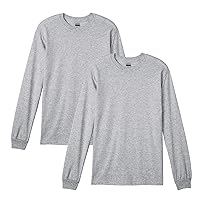 Gildan Adult DryBlend Long Sleeve T-Shirt, Style G8400, 2-Pack