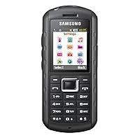 Samsung B2100 Unlocked Quad-Band Phone, Extreme Anti-Shock, Waterproof, Built-in Flashlight, Bluetooth-International Version-Black