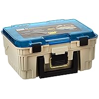 Plano 1349-00 Two Level Magnum 3449 Tackle Box, Sandstone/Blue, One Size