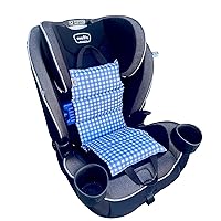 Car Seat Cooler for Children - Car Seat Cover - Summer Ice Pack Seat Cooler Mat - Car Seat Protectors for Child Baby Car Seat (Gingham)