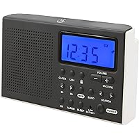 GPX Shortwave Radio, 5.07 x 1.36 x 3.12 Inches, Requires 2 AA Batteries (Not Included), Black (R616W)