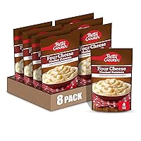 Betty Crocker Four Cheese Mashed Potatoes, 4 ounces (Pack of 8)