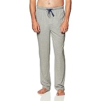 Hanes Men's Solid Knit Sleep Pant with Pockets and Drawstring