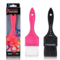 Power Painter Hair Dye Brush - Hair Coloring Brush, Hair Dying Brush to Apply Hair Color, Blending Hair Color Brush Set, Balayage Tools, Dye Application Brush to Paint Hair, Tint Brush - 2 Pk