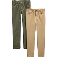 Simple Joys by Carter's Baby Boys' 2-Pack Twill Pants