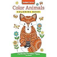 Color Animals Coloring Book: Perfectly Portable Pages (On-the-Go! Coloring Book) (Design Originals) Extra-Thick High-Quality Perforated Pages in Convenient 5x8 Size Easy to Take Along Everywhere Color Animals Coloring Book: Perfectly Portable Pages (On-the-Go! Coloring Book) (Design Originals) Extra-Thick High-Quality Perforated Pages in Convenient 5x8 Size Easy to Take Along Everywhere Paperback