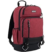 Eastsport Elevated Multi-Compartment Backpack - Maroon