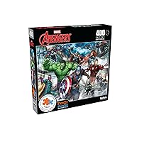 Buffalo Games - Marvel - Assemble! - 400 Piece Jigsaw Puzzle for Families Challenging Puzzle Perfect for Family Time - 400 Piece Finished Size is 21.25 x 15.00