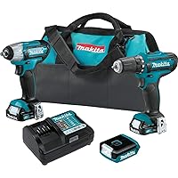 Makita CT323 12V Max CXT Lithium-Ion Cordless 3-Pc. Combo Kit (1.5Ah)