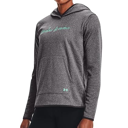 Under Armour Women's Fleece Script Hoodie Pullover