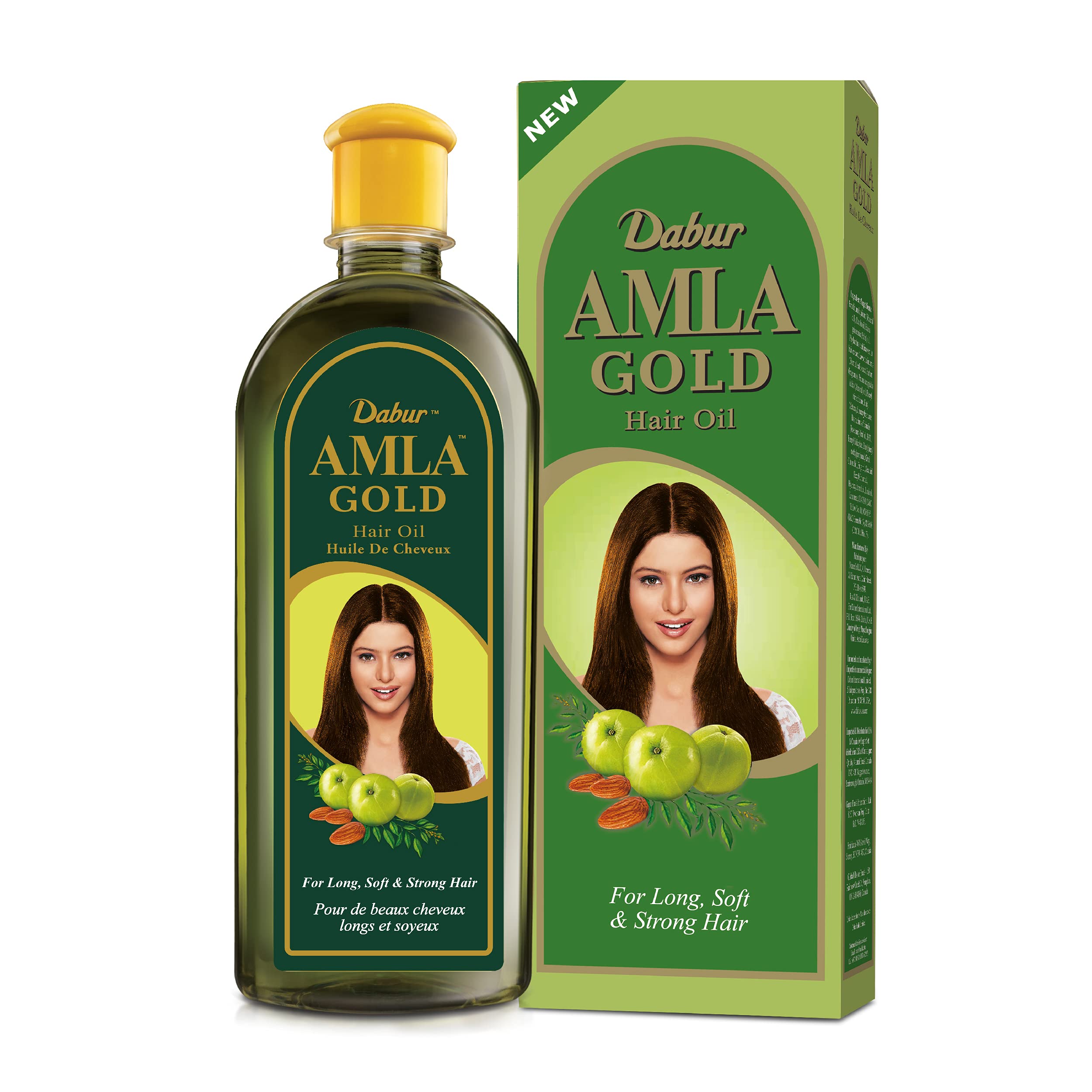 Mua Dabur Amla Gold Hair Oil 200ml, 100 Percent Natural Amla Oil, Enhances  Healthy Hair Growth, Nourishes the Scalp and moisturizes the Hair,  Authentic and Premium Quality Indian Gooseberry Hair Oil with