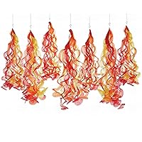 Vibrant First Responders Fire Paper Hanging Decorations - 24
