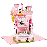 Hallmark Paper Wonder Pop Up Birthday Card for Kids (Disney Princess Castle)