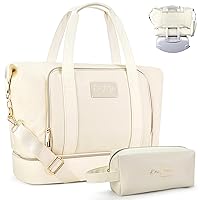 Womens Travel Weekender Bag, Travel Bag, Duffle Bag, Overnight Bag with shoe compartment, Carry on Bag