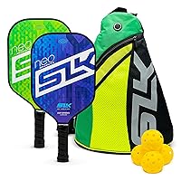 2024 SLK by Selkirk Pickleball Paddles | Featuring a Multilayer Fiberglass and Graphite Pickleball Paddle Face | SX3 Honeycomb Core | Pickleball Rackets Designed in The USA for Traction and Stability