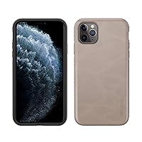 Pelican iPhone 11 Pro Max Case, Traveler Series – Military Grade Drop Tested – TPU, Polycarbonate Protective Case for Apple iPhone 11 Pro Max (Taupe) (C57190-001A-TPBK)