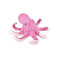 Wild Republic Octopus, Foilkins Junior, Stuffed Animal, 8 inches, Gift for Kids, Plush Toy, Fill is Spun Recycled Water Bottles