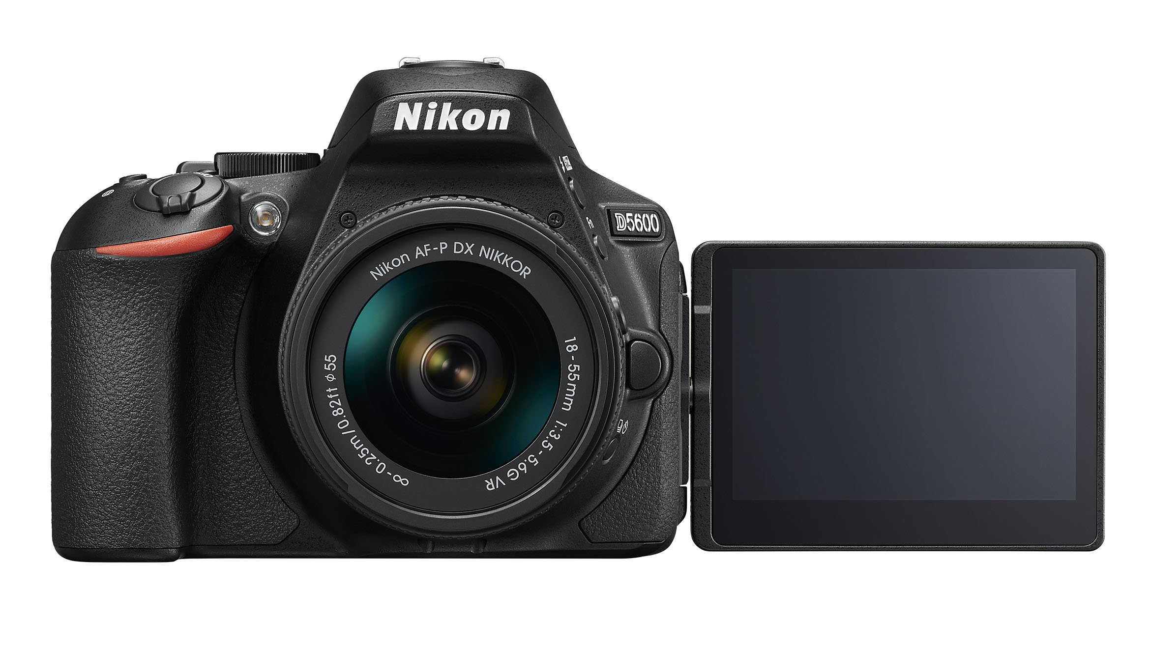 D5600 DX-Format Digital SLR w/AF-P DX NIKKOR 18-55mm f/3.5-5.6G VR