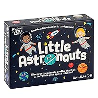 Professor PUZZLE | Little Astronauts | Card Game | Ages 4+ | 2-5 Players | 10 Minutes Playing Time