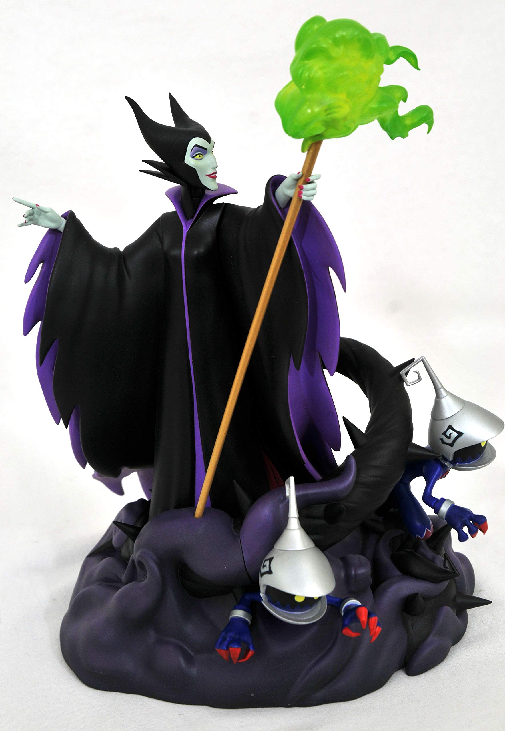 DIAMOND SELECT TOYS Kingdom Hearts III Gallery: Maleficent PVC Figure, Multicolor, 11 inches