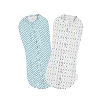 SwaddleMe by Ingenuity Pod - Size Newborn, 0-2 Months, 2-Pack (Arrows)