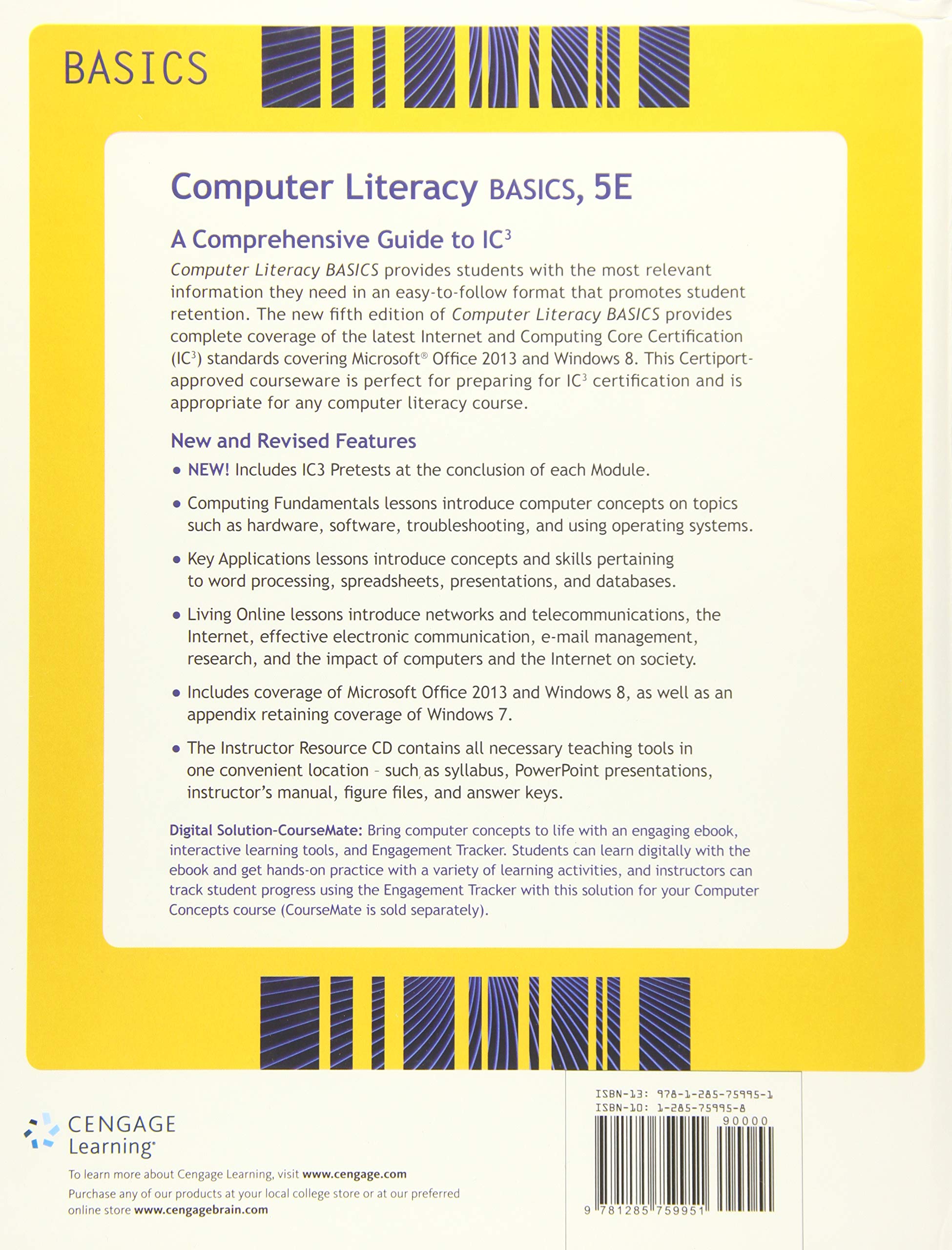 Computer Literacy BASICS: A Comprehensive Guide to IC3