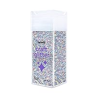 Hemway Craft Glitter Shaker Great for Arts & Crafts, Tumblers, Nails, Painting, Decoration, Festival and Body Art 110g / 3.9oz - Super Chunky (1/8