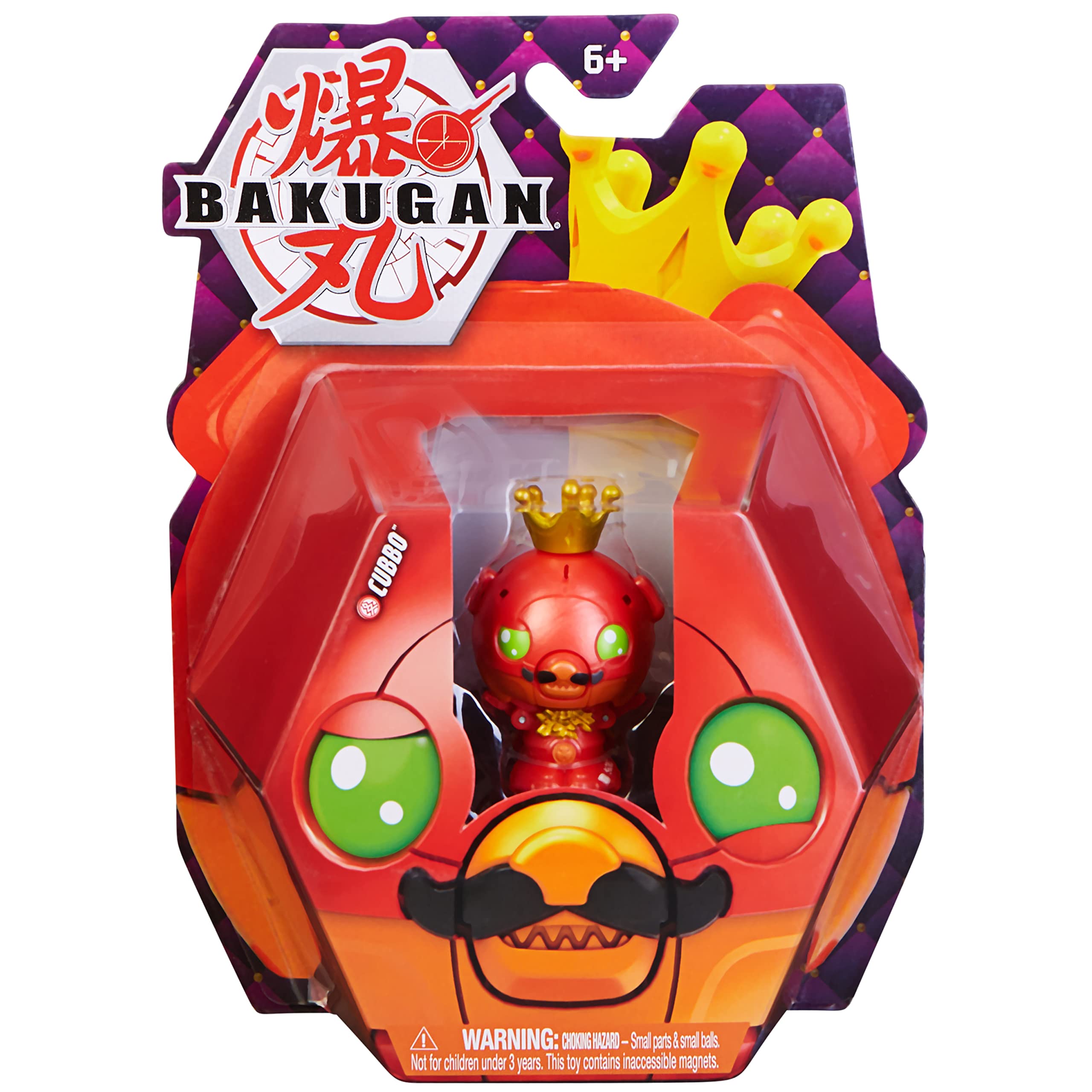 Bakugan, King Cubbo Pack, Evolution Transforming Collectible Action Figures, Toys for Kids Boys Ages 6 and Up