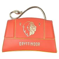 Fred Segal Harry Potter Purse, Women's Mini Flap Satchel Bag with Crossbody Shoulder Strap, Gryffindor