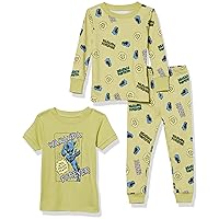 Amazon Essentials Marvel Boys and Toddlers' Snug-Fit Pajama Sleep Sets