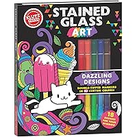 Stained Glass Art: Dazzling Designs (Klutz Activity Book) Stained Glass Art: Dazzling Designs (Klutz Activity Book) Hardcover