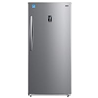 Whynter UDF-139SS/UDF-139SSa 13.8 cu.ft. Energy Star Digital Upright Convertible Deep Freezer/Refrigerator – Stainless Steel