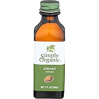 Simply Organic Almond Extract, Certified Organic | 2 oz | Pack of 1