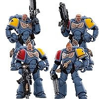 1/18 Action Figure Warhammer 40,000 Space Wolves Battle Hunter Pack Set of 4 Figures 4.8inch Collectible Action Figures Kits