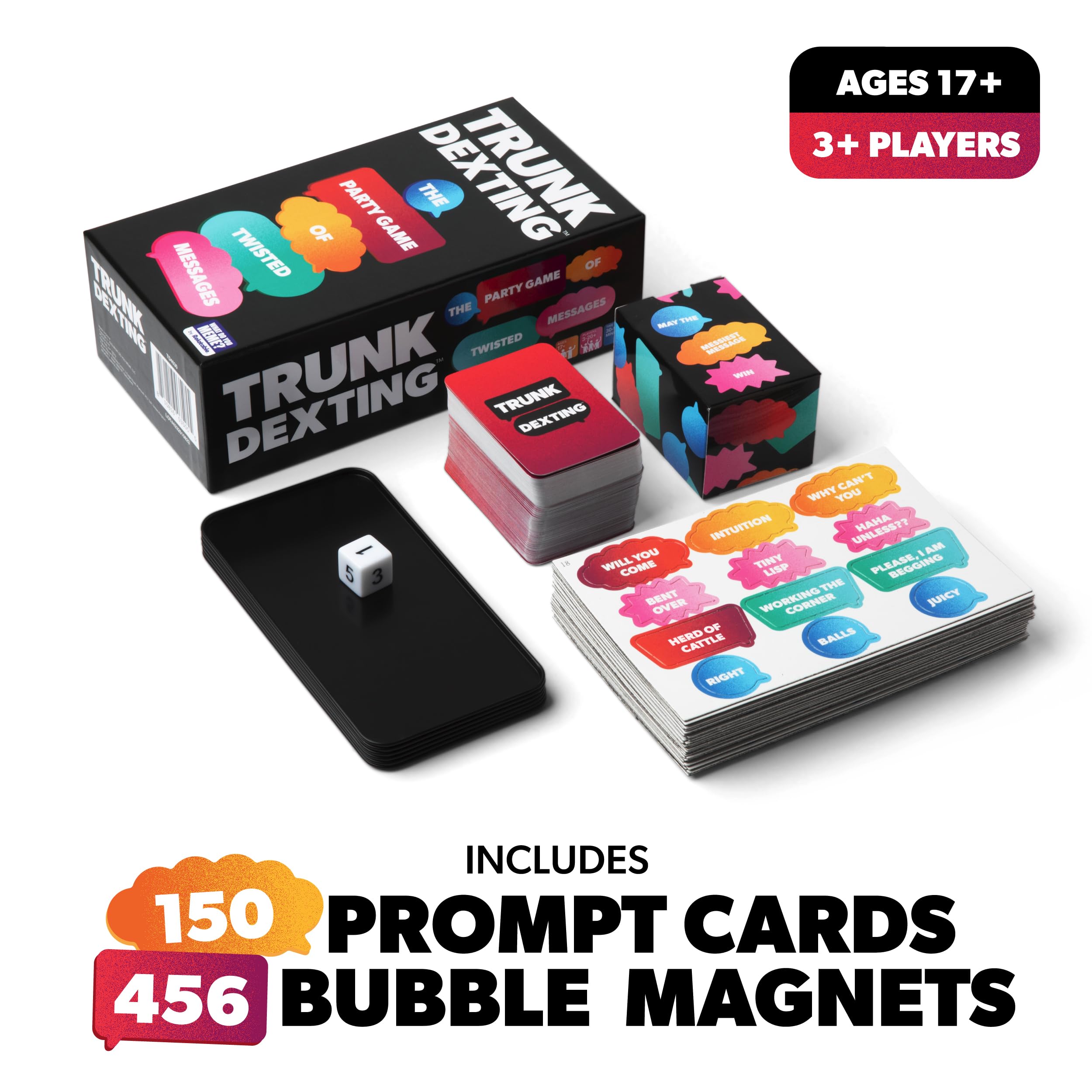 WHAT DO YOU MEME? Trunk Dexting — Word Games, Magnet Games for Adults from The Makers of New Phone Who Dis Game