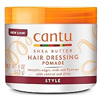 Hair Dressing Pomade with Shea Butter, 4 Ounce