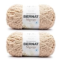 Bernat Blanket Extra Thick Clay Yarn - 1 Pack of 600g/21oz - Polyester - 7  Jumbo - Knitting, Crocheting, Crafts & Amigurumi, Chunky Chenille Yarn