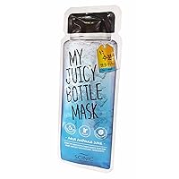 4 Mask sheets of Scinic My Juicy Bottle Mask Aqua Ampoule Juice Facial Mask. Provides moisture and softens skin with hyaluronic acid and bamboo extract. (20 Ml Essence/sheet)